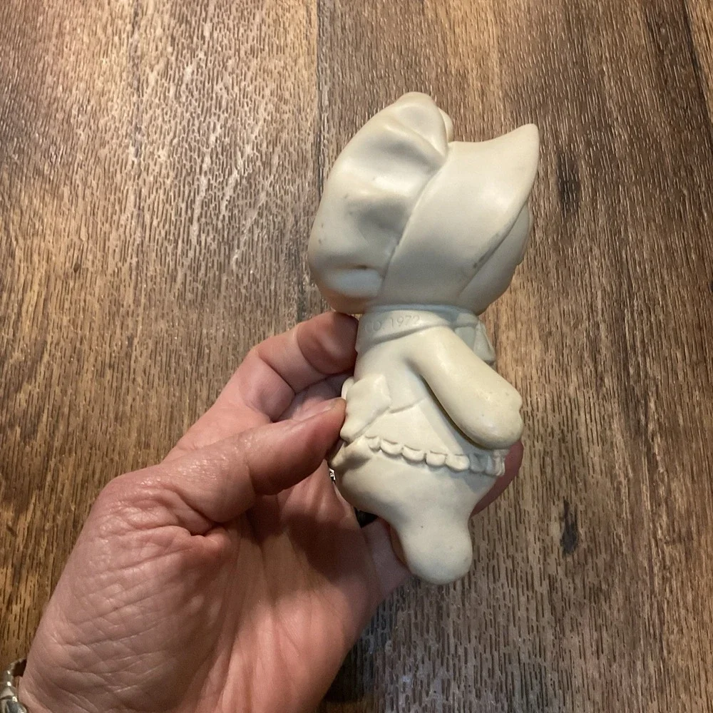 Vintage 1972 Poppin Fresh Pillsbury Dough Girl Rubber Doll Poppy‎ Collector Toy